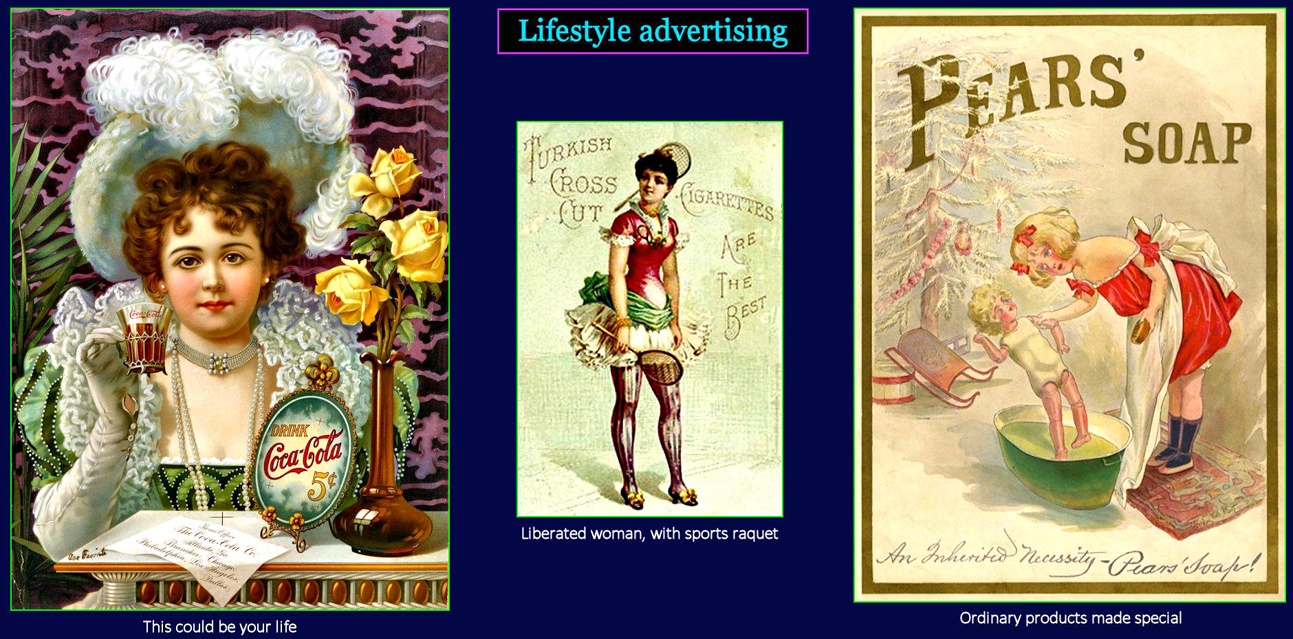 Lifestyle Color Ads, 1890